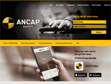 Tablet Screenshot of ancap.com.au